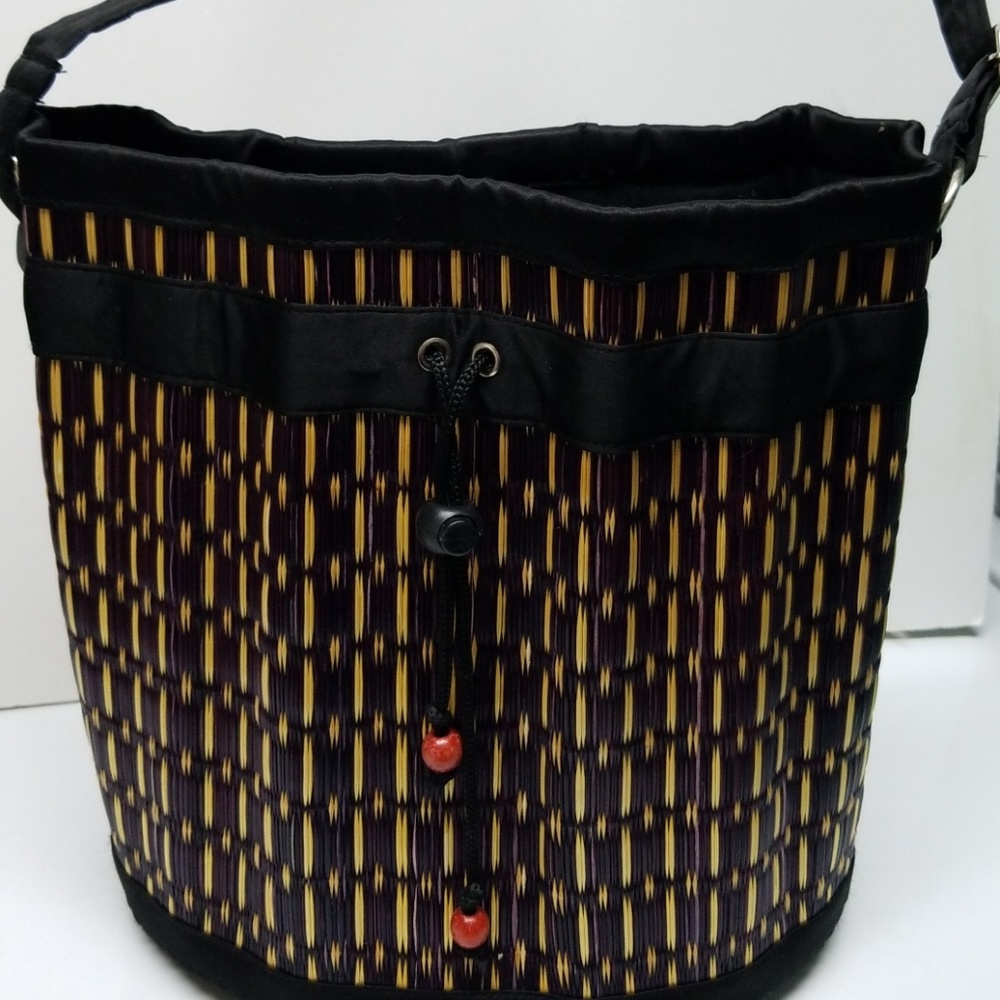 Bags of Cambodia bucket straw